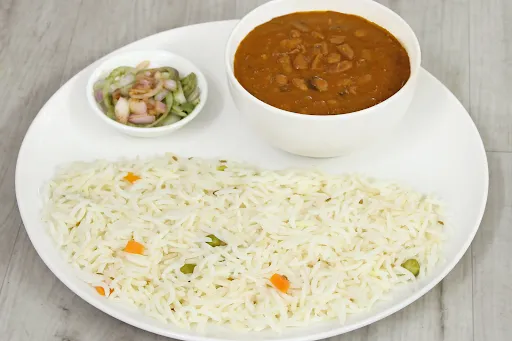 Rajma With Steamed Rice