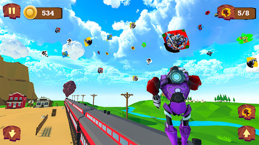 Screenshot Robot Kite Flying : kite game