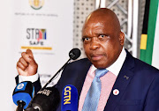 The post, which has been spread across several social media networks in the form of a news article, claims that health minister Dr Joe Phaahla had dropped the 