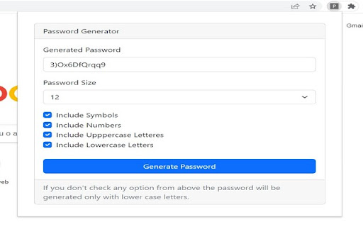 Password Generator screenshot 1
