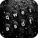 Dark Rainy Keyboard Wallpaper