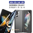 Dán Màn Hình Samsung Z Fold 4 / Fold 3 Full Màn Hình Chính Dẻo Trong Suốt - Dán Lưng Samsung Galaxy Z Fold 4 / Z Fold 3