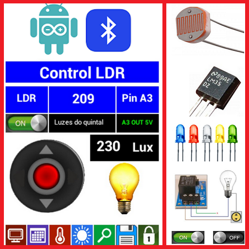 Monitor LM35 LDR Prog Switches 工具 App LOGO-APP開箱王