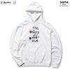 uniform experiment x keith haring x fragment design sweat hoodie white