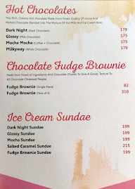 TIB - The Icecream Bakery menu 1