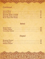 Deepraj De Kulche menu 8