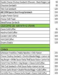 Cafe Am 2 Pm menu 3