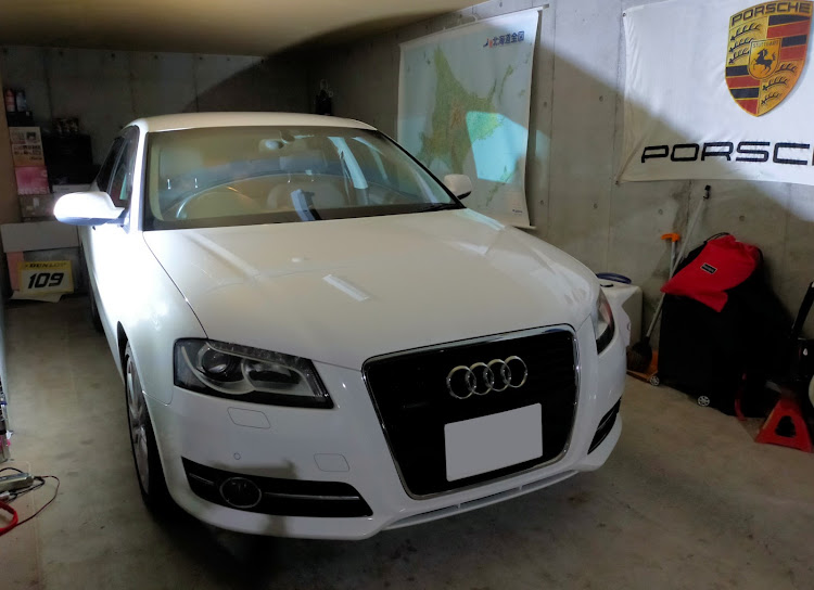 911 クーペの大雨に気をつけて！・鍵がキーポイント・ゴルフチューン⛳・甘味研究会・アウディA3に関するカスタム事例の投稿画像1枚目