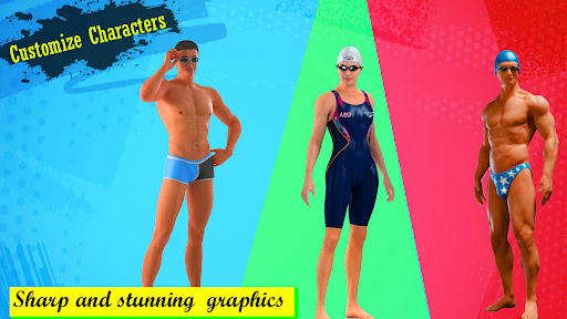 Screenshot Swimming Pool Race:3D Swimming