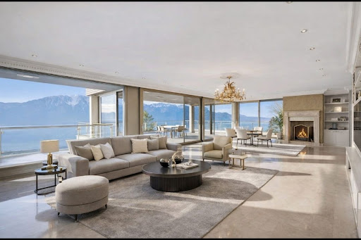 Luxury house for sale in Chardonne (Switzerland) with pool and garden