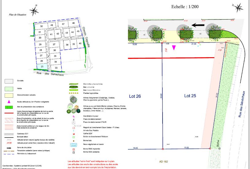  Vente Terrain à bâtir - 636m² à Port-d'Envaux (17350) 