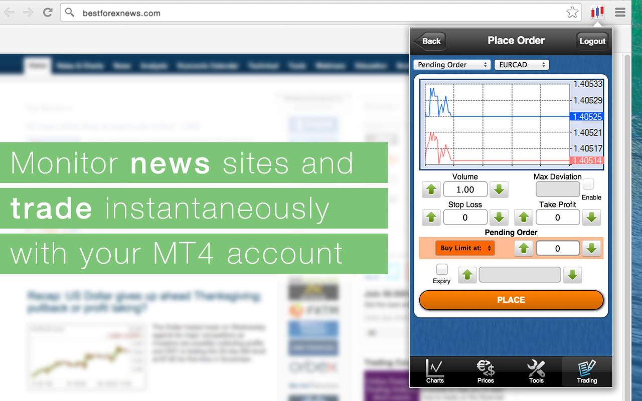 Forex On The Go - ChromeTrader Preview image 4