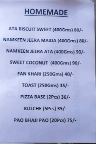 Rishi Bakery menu 3