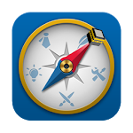 Cover Image of ดาวน์โหลด Qibla Compass - Prayer Times 1.1 APK