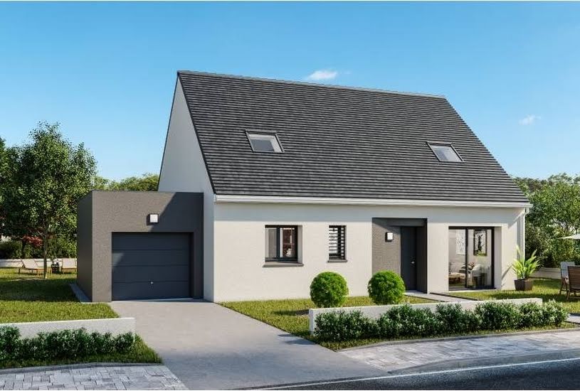  Vente Terrain + Maison - Terrain : 410m² - Maison : 90m² à Vaux-le-Pénil (77000) 