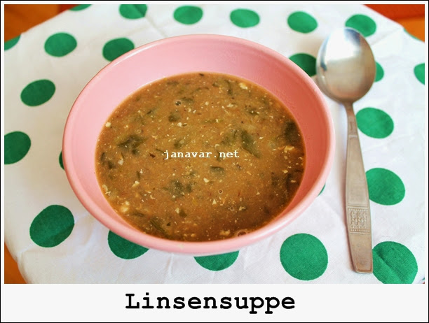 Kochbuchmittwoch: Linsensuppe