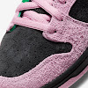 sb dunk high pro premium black / lucky green / white / pink rise