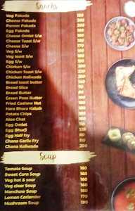 Satyam Foodcourt menu 2