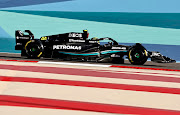 Lewis Hamilton pictured produced the sixth fastest lap of the day, and team mate George Russell was ninth.