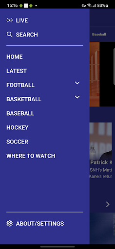 Screenshot Sports News Highlights