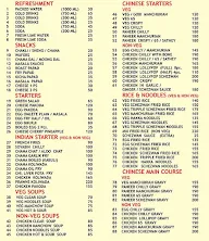 Hotel Amantran Bar & Restaurant menu 3