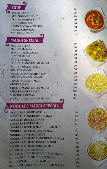 Siddi Fast Food menu 