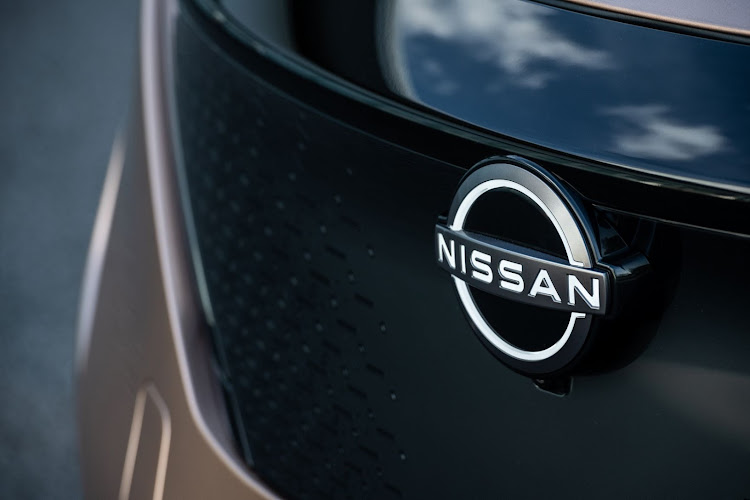 The Ariya is the first vehicle to wear the new Nissan logo.