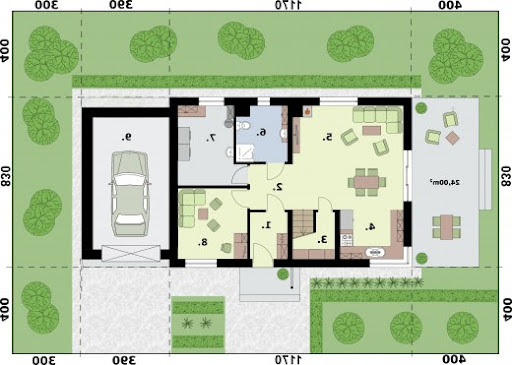 Trypolis 9 - Rzut parteru