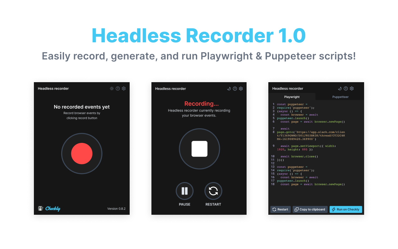 Headless Recorder Preview image 3