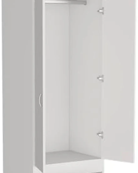 Wardrobe Closet with 2 Doors and Drawers, 70