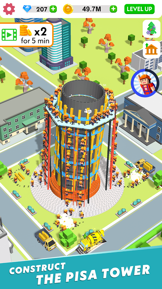 Idle Construction 3D (Mod Money)