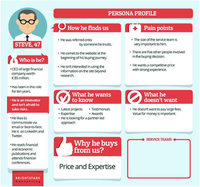 buyer persona traits