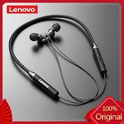 Tai Nghe Thể Thao Lenovo He05 Bluetooth 5.0 Đeo Cổ Có Nam Châm Chống Nước