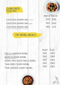 Fat Chinese Chef menu 4