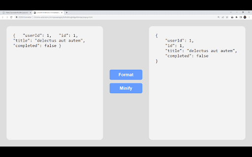 JSON Formatter