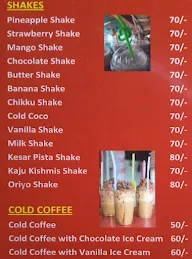 Bombay Cold Cafe & Restaurant menu 6