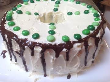 IRISH MINT CREAM MARBLE POUND CAKE