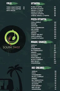 South Twist menu 2