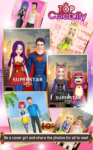 Top Celebrity: 3D Fashion Game