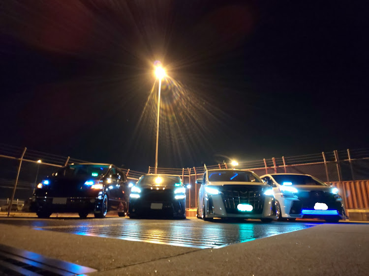 アルファードのTEAM Excitación・初めての夜間マニュアル撮影・四日市港・四日市霞ヶ浦埠頭・メッチャ楽しかったに関するカスタム事例の投稿画像12枚目