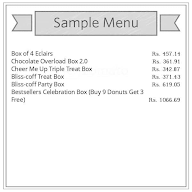 Mad Over Donuts menu 1