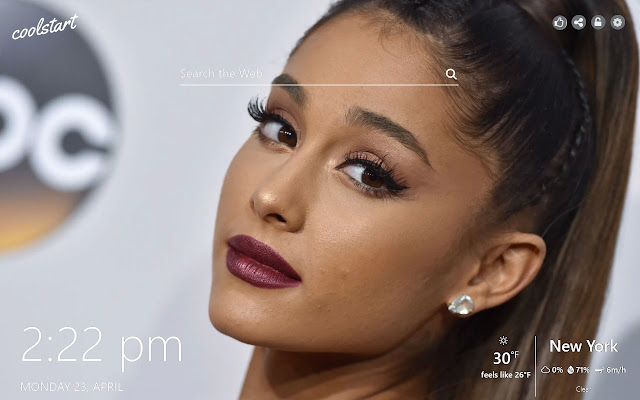 Ariana Grande HD Wallpapers New Tab Theme