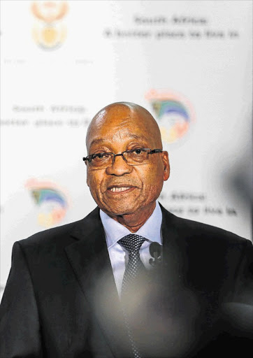 MISSING LIKE MESSI: President Jacob Zuma