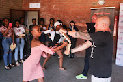 Pupils at the school were taught how to defend themselves if attacked. 