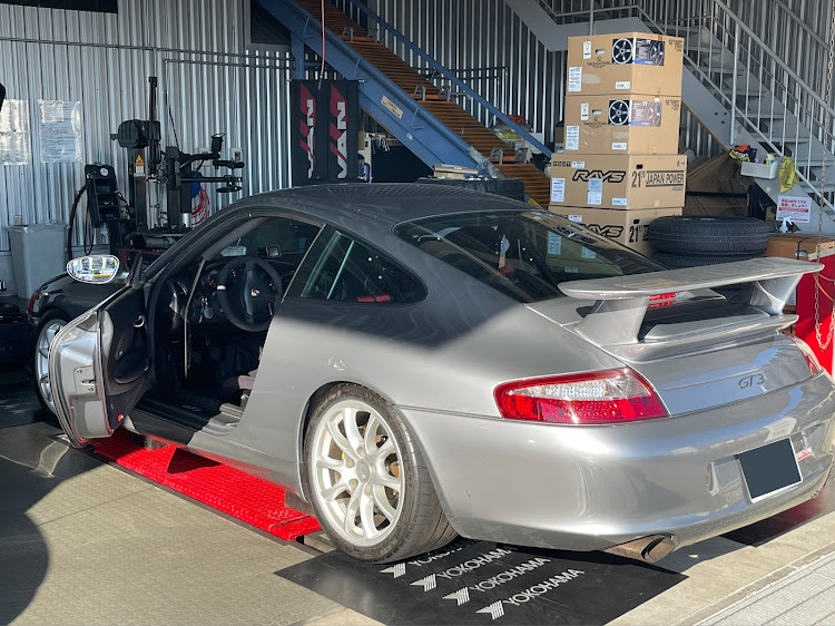 911 クーペのポルシェ996・996 GT3・作手ALT・キリ番GET・サーキット走行に関するカスタム事例の投稿画像11枚目