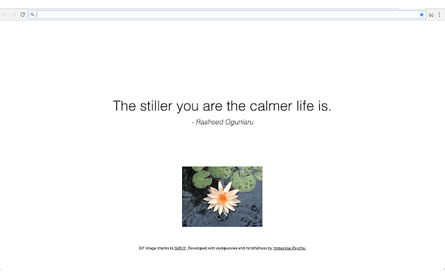 Mindfulness Quotes chrome extension