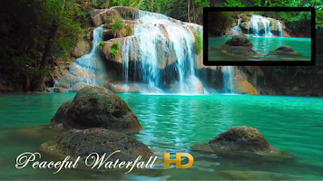 Peaceful Waterfall HD Screenshot