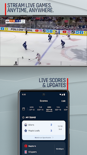 Screenshot Sportsnet