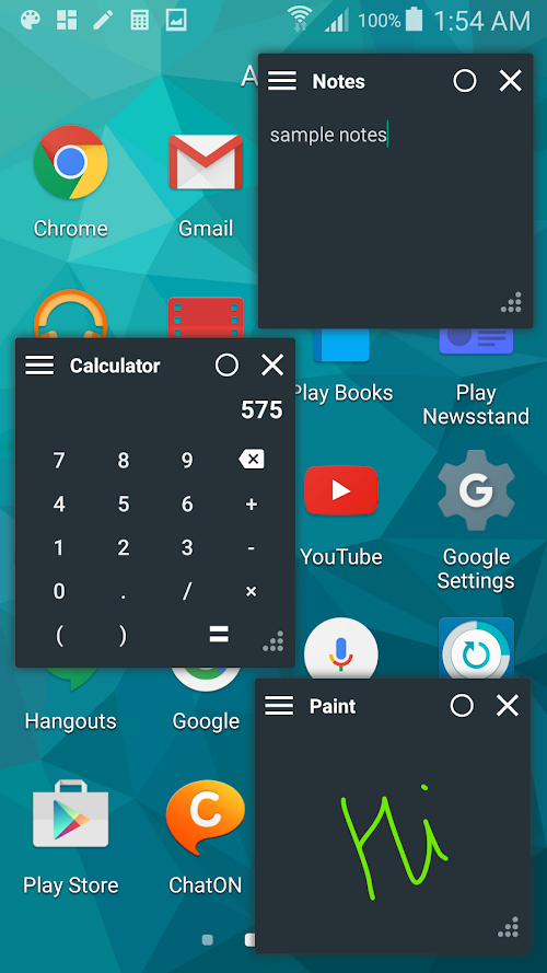 Android application Mini Floating Apps PRO screenshort