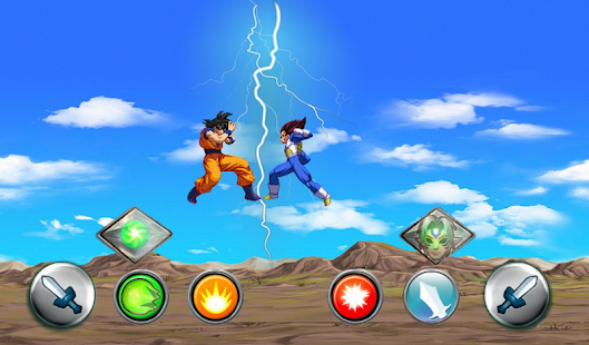 Goku Saiyan Warrior 1.1 APK + Мод (Бесконечные деньги) за Android